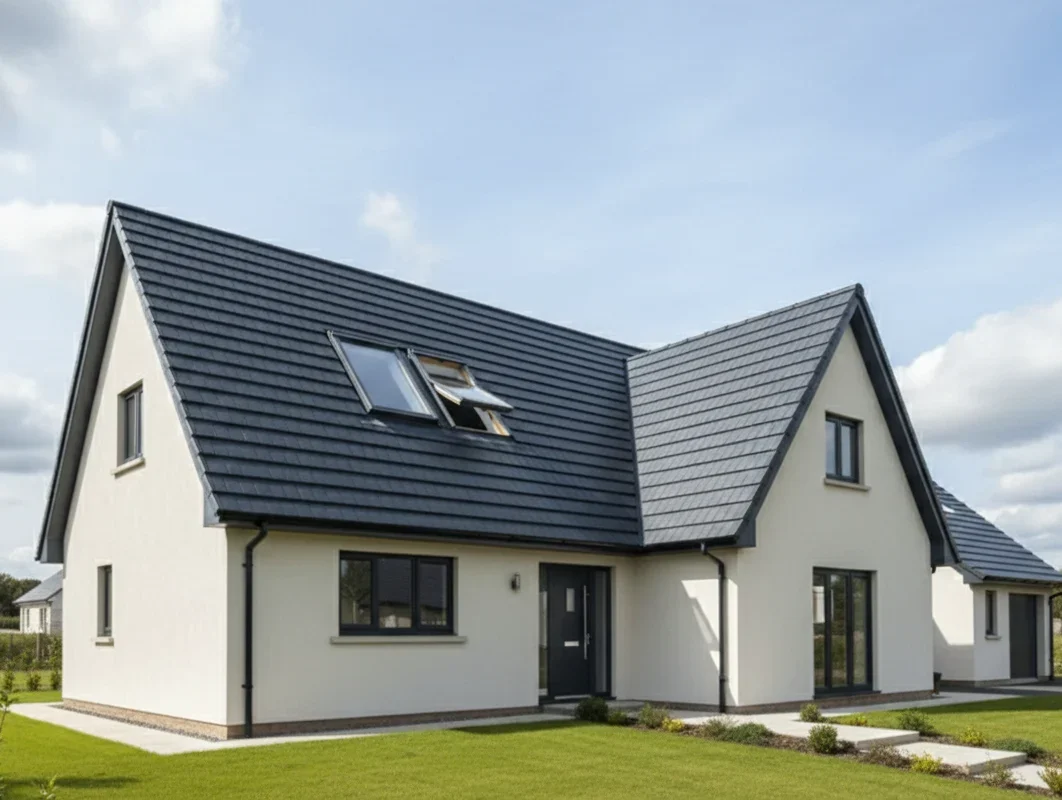 Velux window installed on pitched roof by ProMax Roofing & Building, West Yorkshire