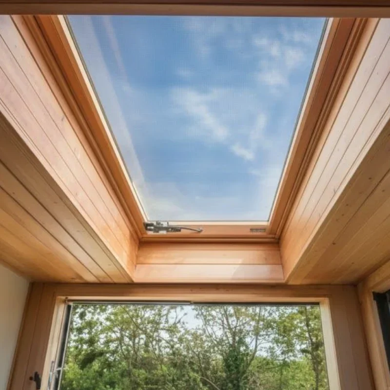 Flat roof rooflight installed by ProMax Roofing & Building, West Yorkshire
