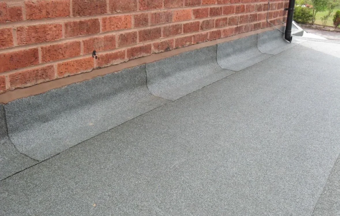 Felt roof replacement in progress by ProMax Roofing, Leeds