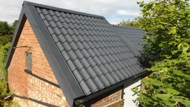 Completed wall cladding project by ProMax Roofing & Building, West Yorkshire